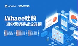 Whaee哇鹅海外营销实战公开课